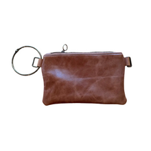 Load image into Gallery viewer, Bangle Clutch - 7- leather
