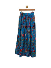 Load image into Gallery viewer, Remnants Maxi Skirt - Blue Floral