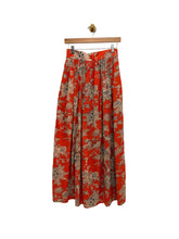 Load image into Gallery viewer, Remnants Maxi Skirt - Orange Floral