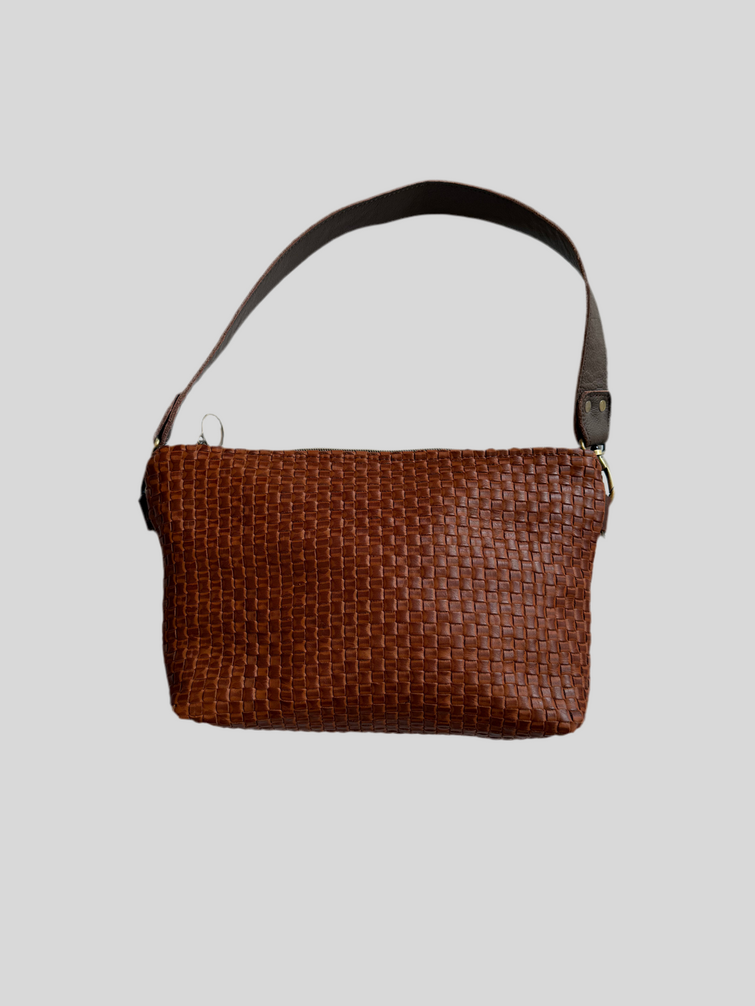 ✨PRE ORDER ✨Midi - MINI woven brown leather