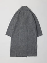 Load image into Gallery viewer, The Heidi Coat | Heavy Knit Coat: HEATHER GREY
