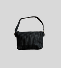 Load image into Gallery viewer, Midi - mini woven black leather
