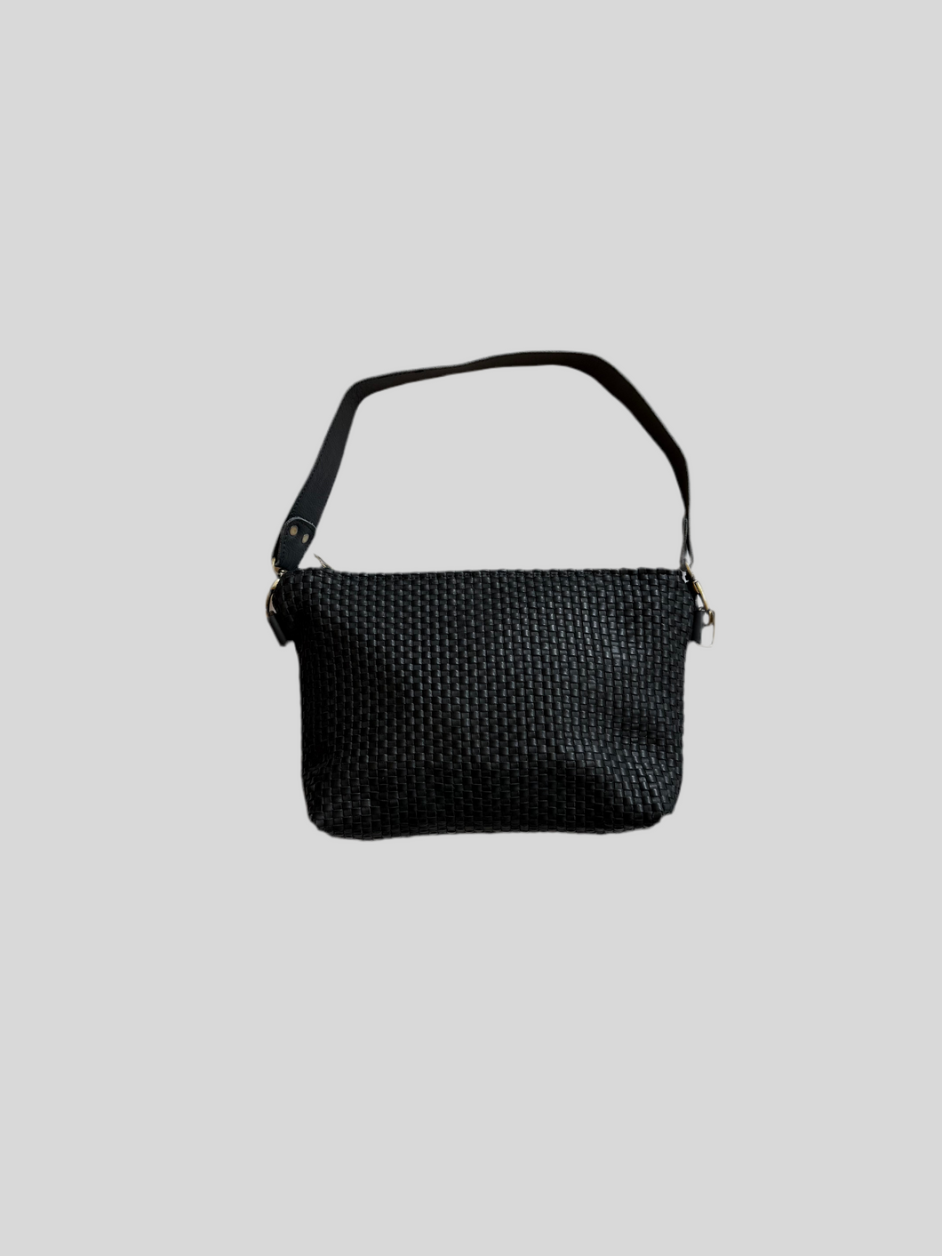 ✨PRE ORDER ✨Midi - MINI woven black leather