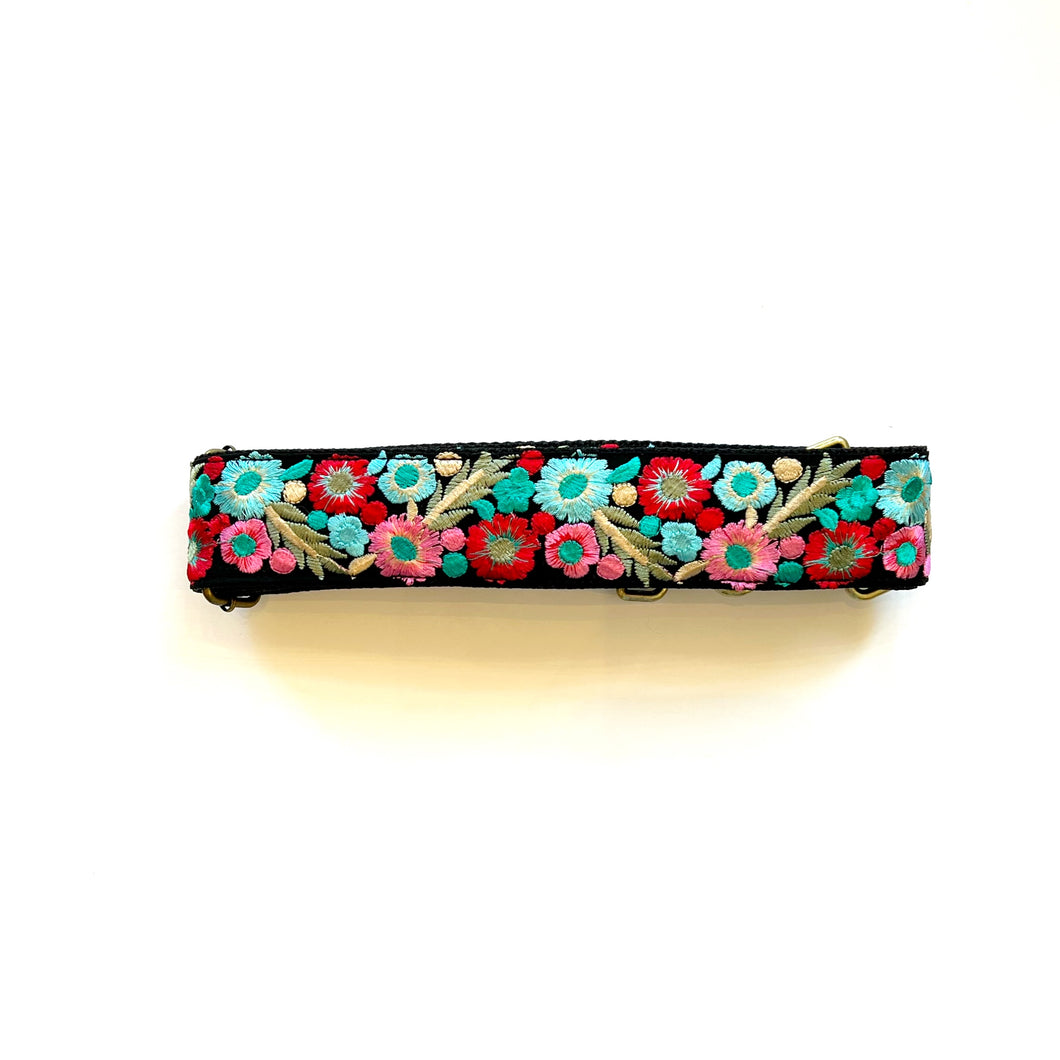 Trim Strap - red and turquoise