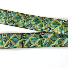 Load image into Gallery viewer, Trim Strap - Green Geometric
