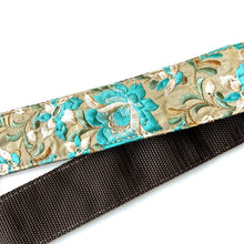Load image into Gallery viewer, Trim Strap - Turquoise Floral
