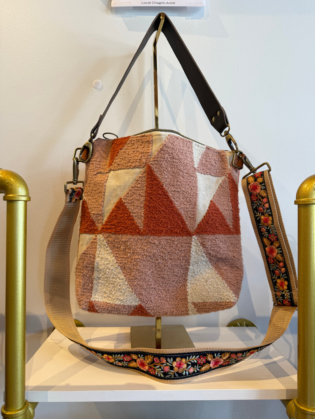 As seen on Insta! Indi Shoulder Bag with Crossbody Strap