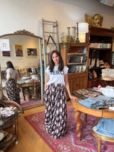 Load image into Gallery viewer, Remnants Maxi Skirt - Black Tiger
