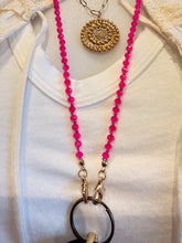 Load image into Gallery viewer, The Remnant Loop - Eyeglass necklace - PINK
